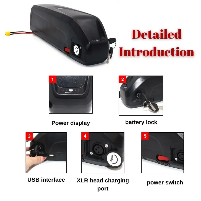 สำหรับแบตเตอรี่ Hailong 36V 48 - Ebike Battery 48V 20Ah Hailong บทวิจารณ์และราคา
